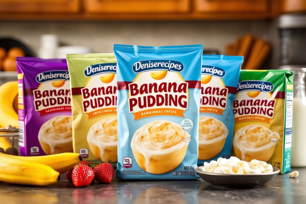 Commercial pudding mixes