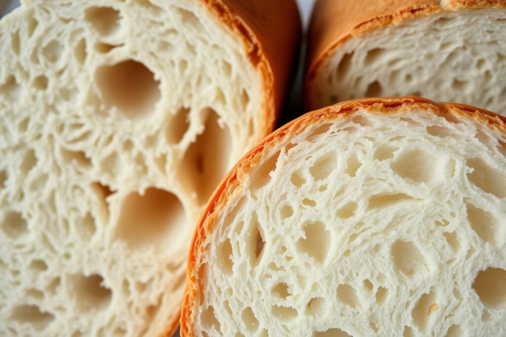 Bread crumb structure