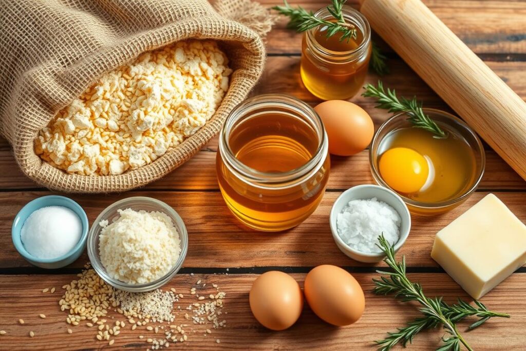 Ingredients for Sandwich Bread