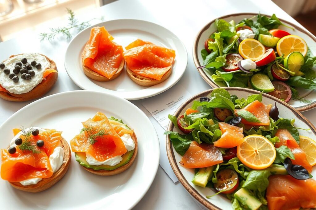 smoked salmon brunch ideas