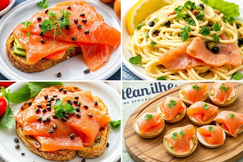 smoked salmon recipes