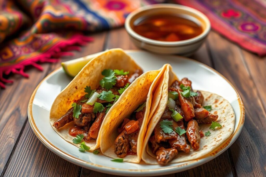 Birria Tacos with Consomme