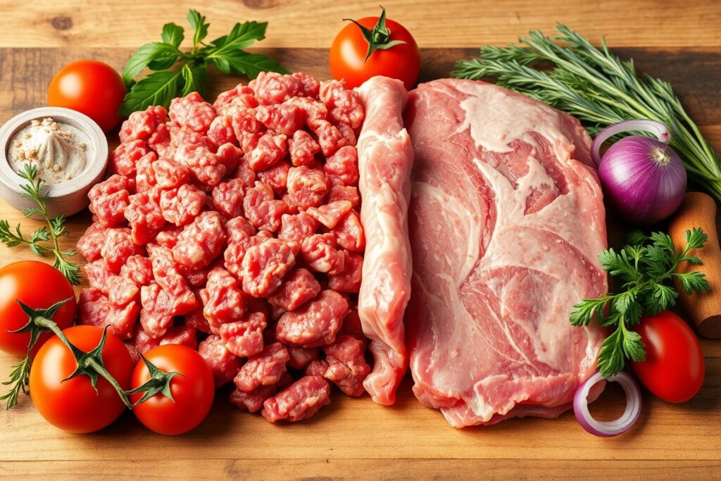 ground beef and pork ratio